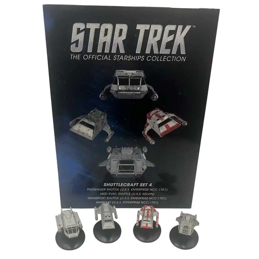 Star Trek Starship Diecast Mini Repliken Shuttle Set 4 termékfotó