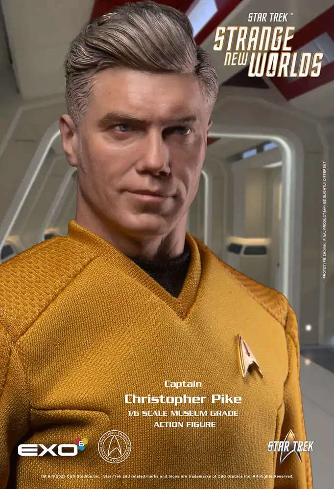 Star Trek: Strange New Worlds Actionfigur 1/6 Captain Christopher Pike 30 cm termékfotó