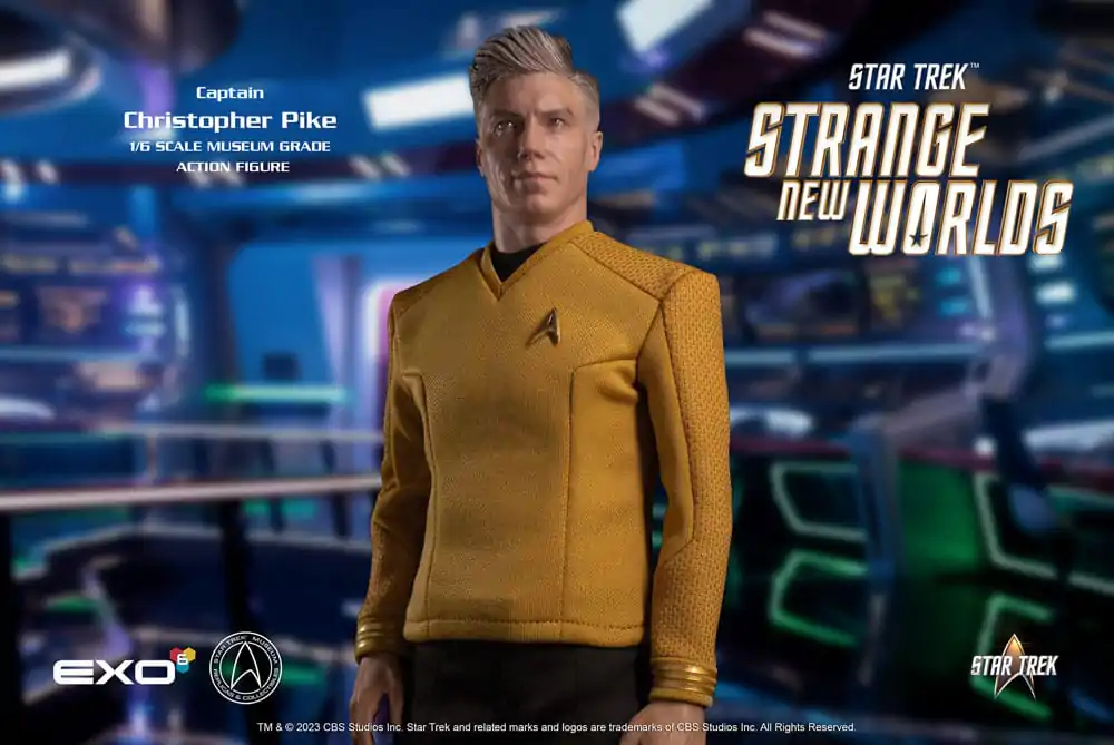 Star Trek: Strange New Worlds Actionfigur 1/6 Captain Christopher Pike 30 cm termékfotó