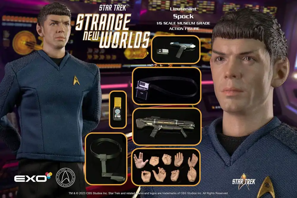 Star Trek: Strange New Worlds Actionfigur 1/6 Spock 30 cm termékfotó