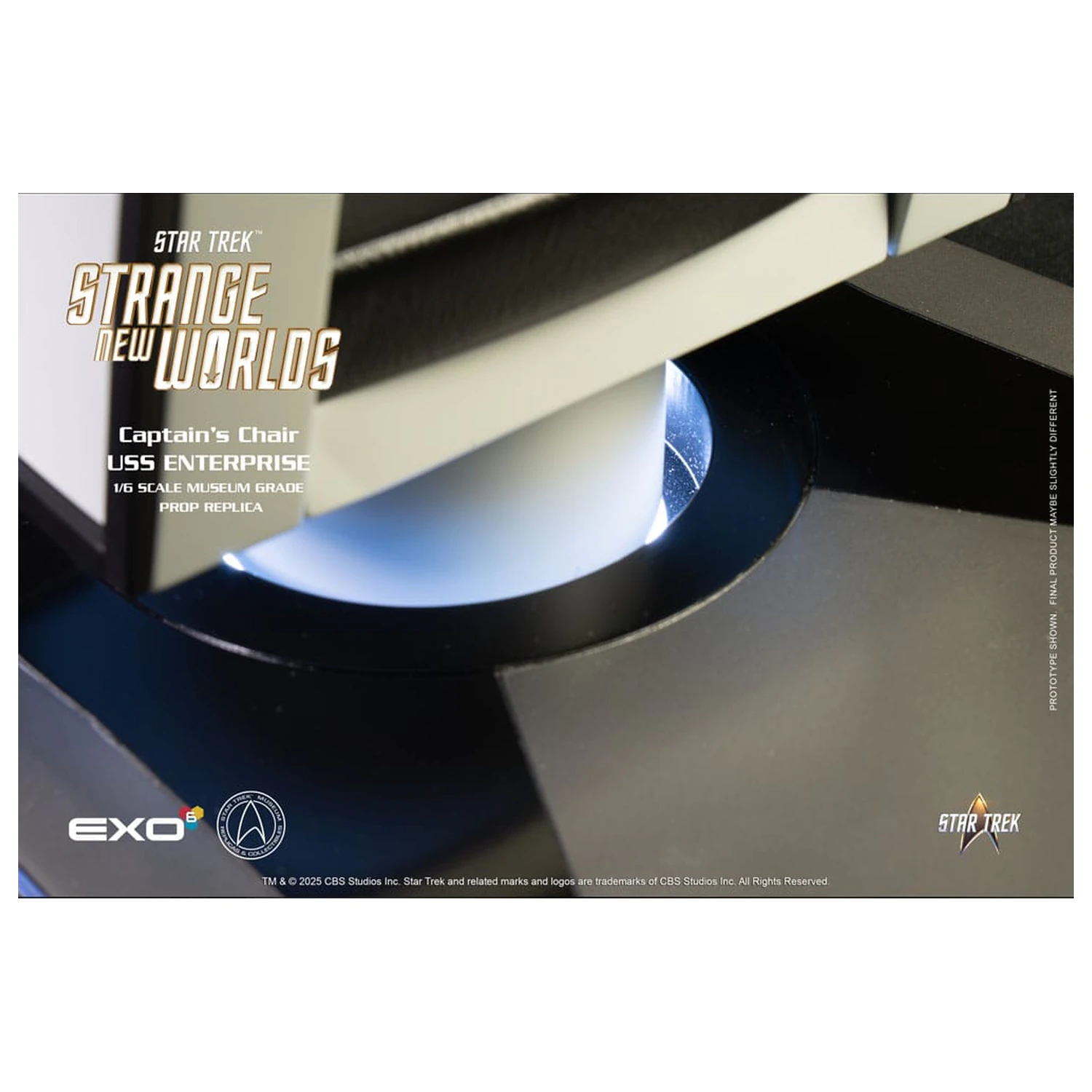 Star Trek: Strange New Worlds 1/6 U.S.S. Enterprise Kommandosessel 19 cm Produktfoto