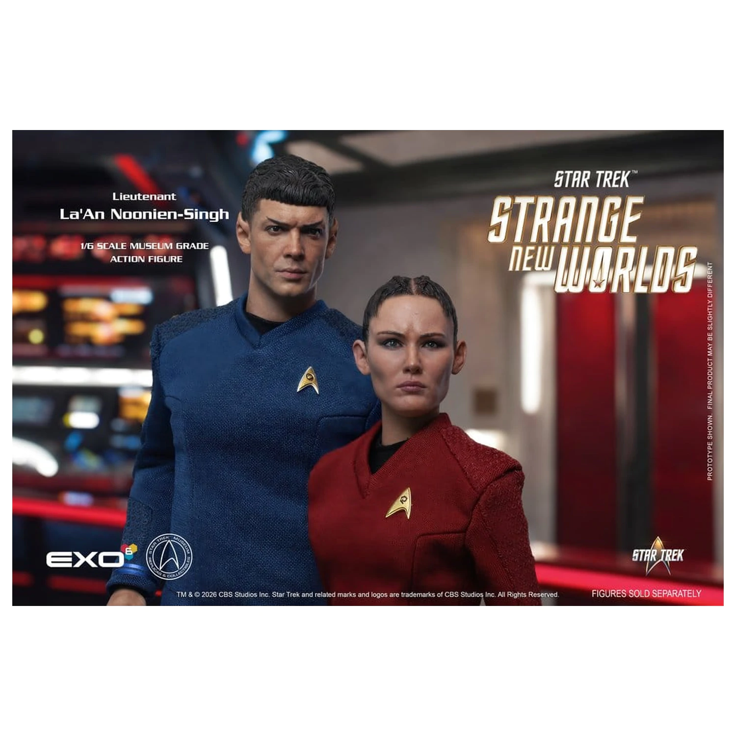 Star Trek: Strange New Worlds Action Figur 1/6 Lt. La'An Noonien-Singh 28 cm Produktfoto