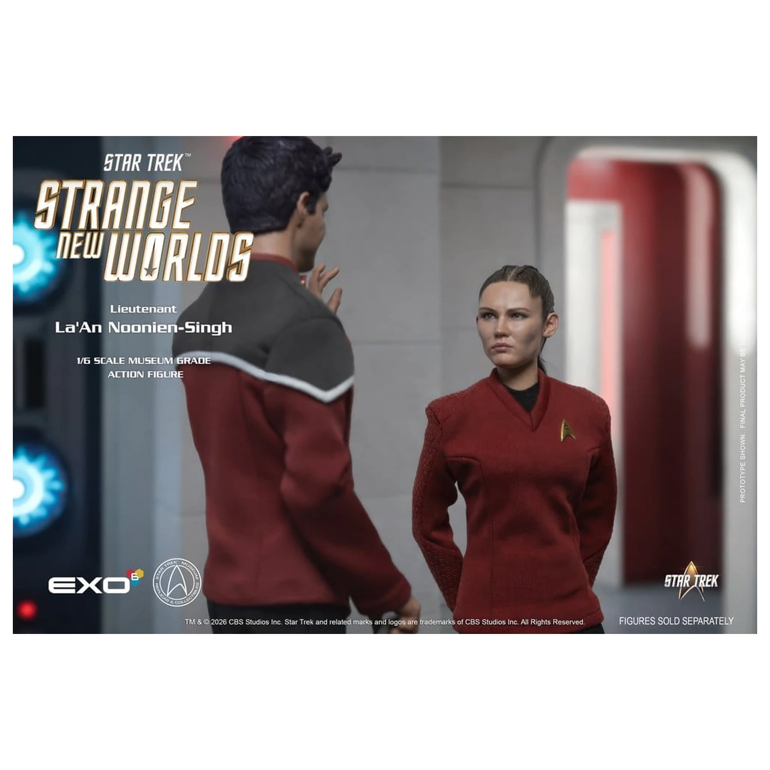 Star Trek: Strange New Worlds Action Figur 1/6 Lt. La'An Noonien-Singh 28 cm Produktfoto