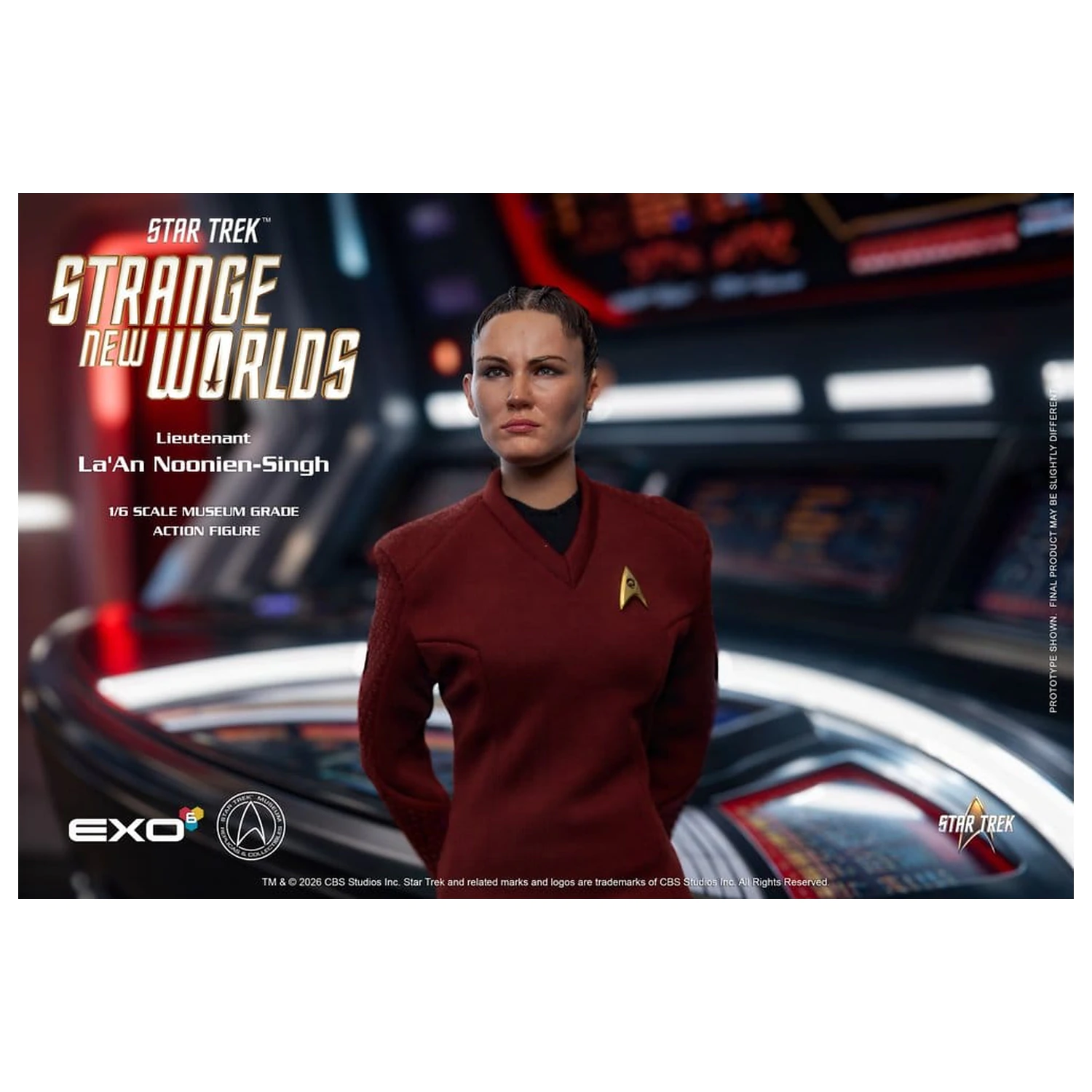 Star Trek: Strange New Worlds Action Figur 1/6 Lt. La'An Noonien-Singh 28 cm Produktfoto
