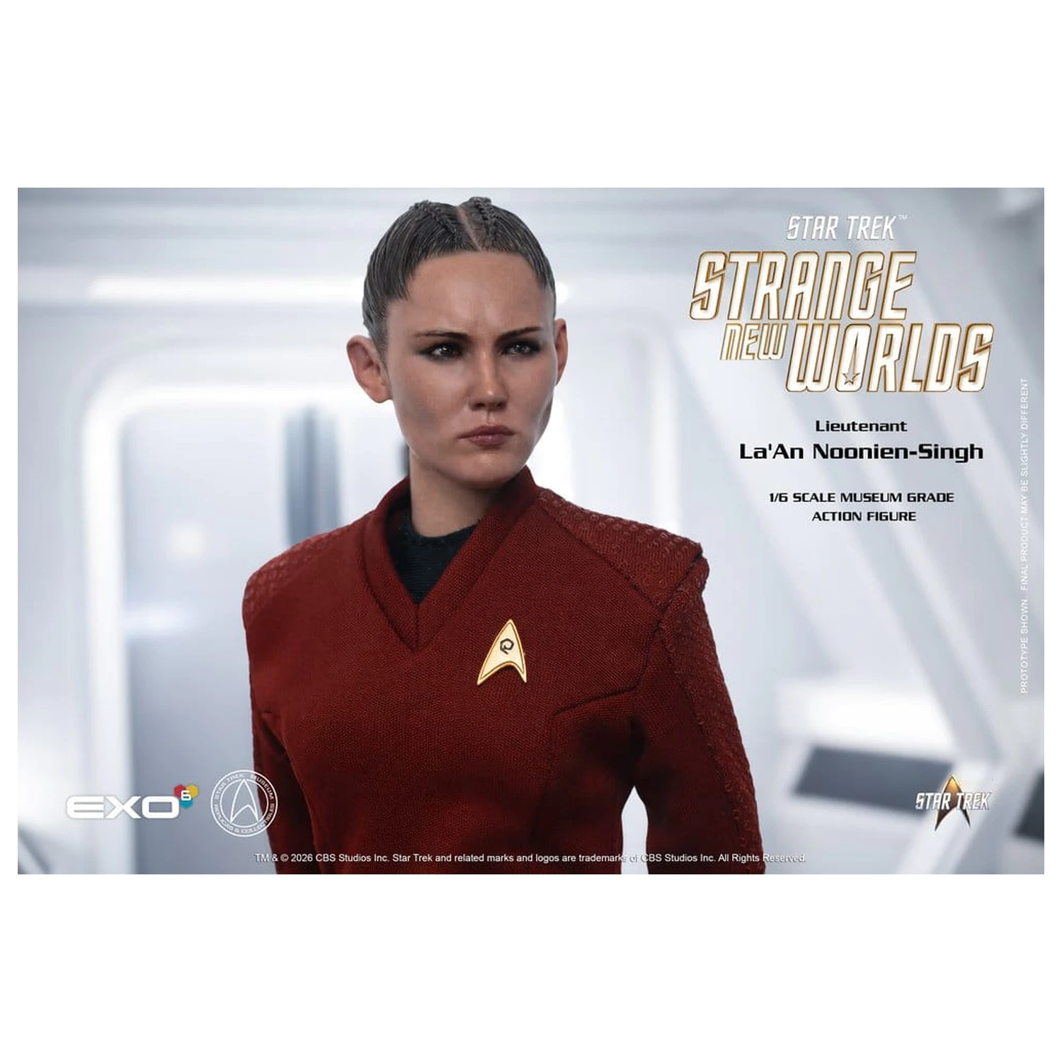 Star Trek: Strange New Worlds Action Figur 1/6 Lt. La'An Noonien-Singh 28 cm Produktfoto