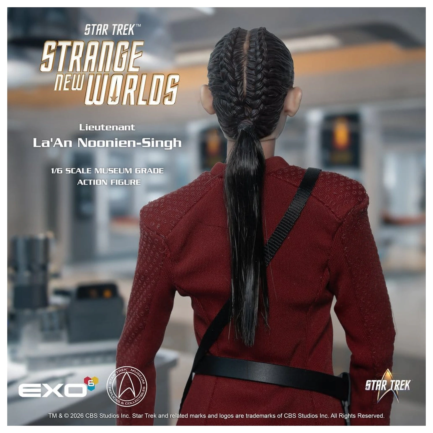 Star Trek: Strange New Worlds Action Figur 1/6 Lt. La'An Noonien-Singh 28 cm Produktfoto