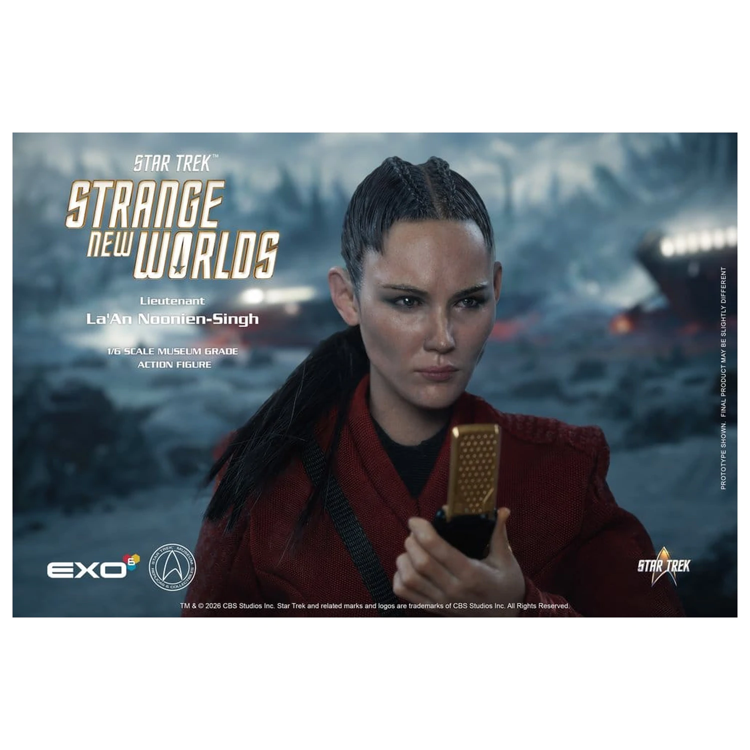 Star Trek: Strange New Worlds Action Figur 1/6 Lt. La'An Noonien-Singh 28 cm Produktfoto