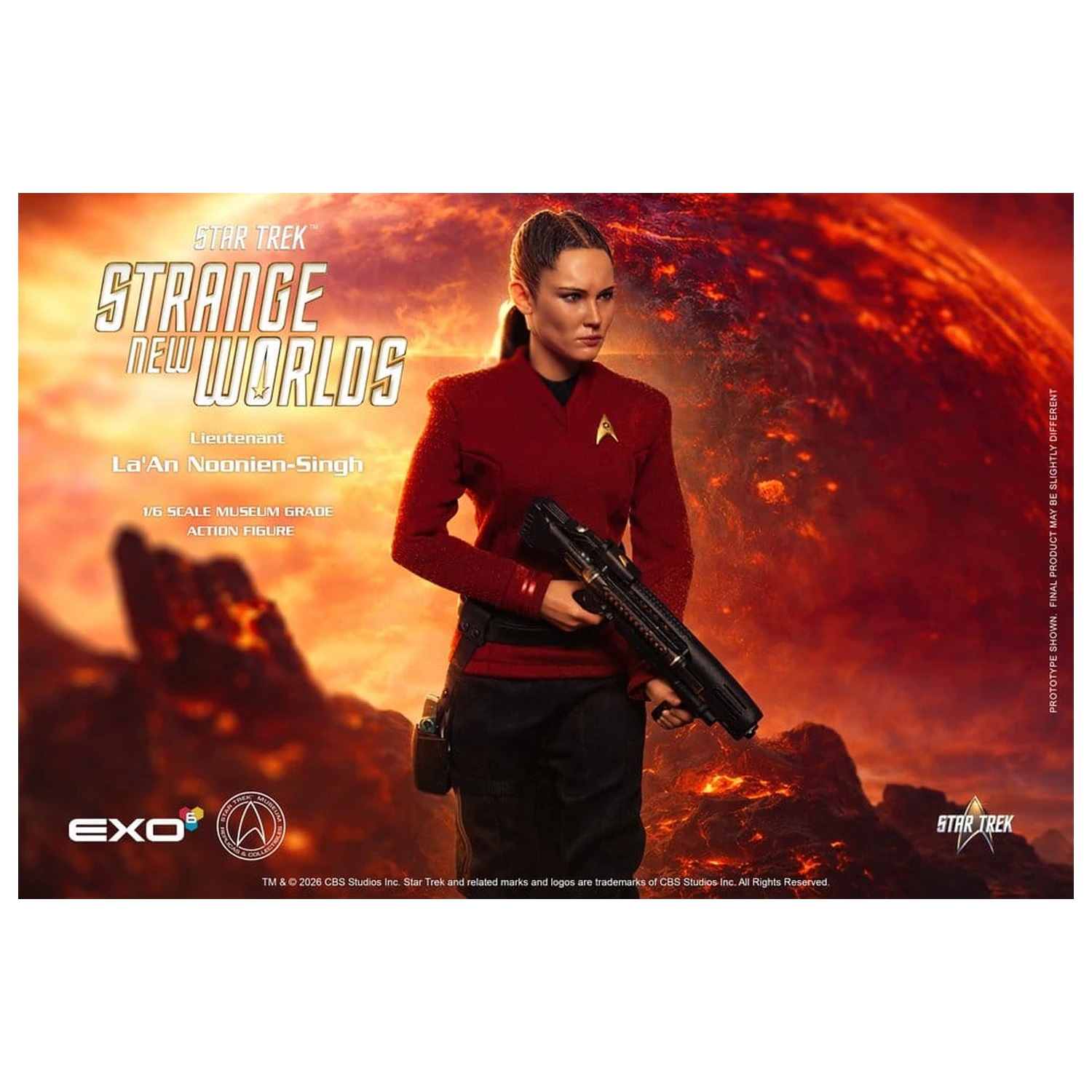 Star Trek: Strange New Worlds Action Figur 1/6 Lt. La'An Noonien-Singh 28 cm Produktfoto