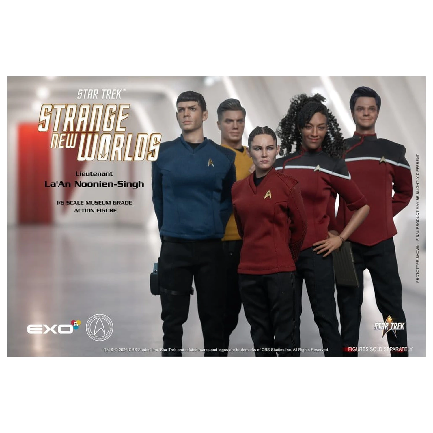 Star Trek: Strange New Worlds Action Figur 1/6 Lt. La'An Noonien-Singh 28 cm Produktfoto