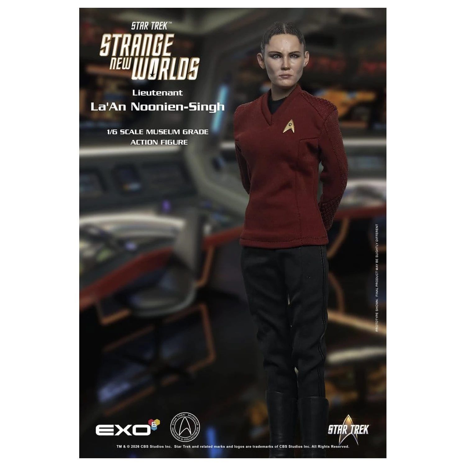 Star Trek: Strange New Worlds Action Figur 1/6 Lt. La'An Noonien-Singh 28 cm Produktfoto