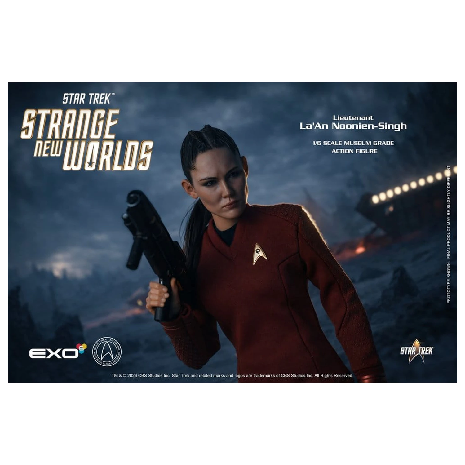 Star Trek: Strange New Worlds Action Figur 1/6 Lt. La'An Noonien-Singh 28 cm Produktfoto