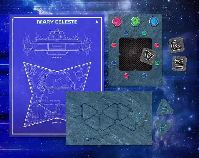 Star Trek Strange New Worlds Escape Room Spiel Mary Celeste English Version Produktfoto