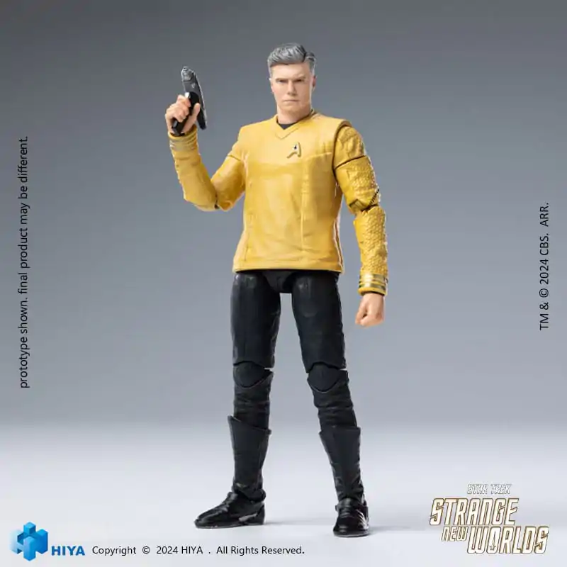 Star Trek Strange New Worlds Exquisite Mini Series Actionfigur 1/18 Pike 11 cm Produktfoto