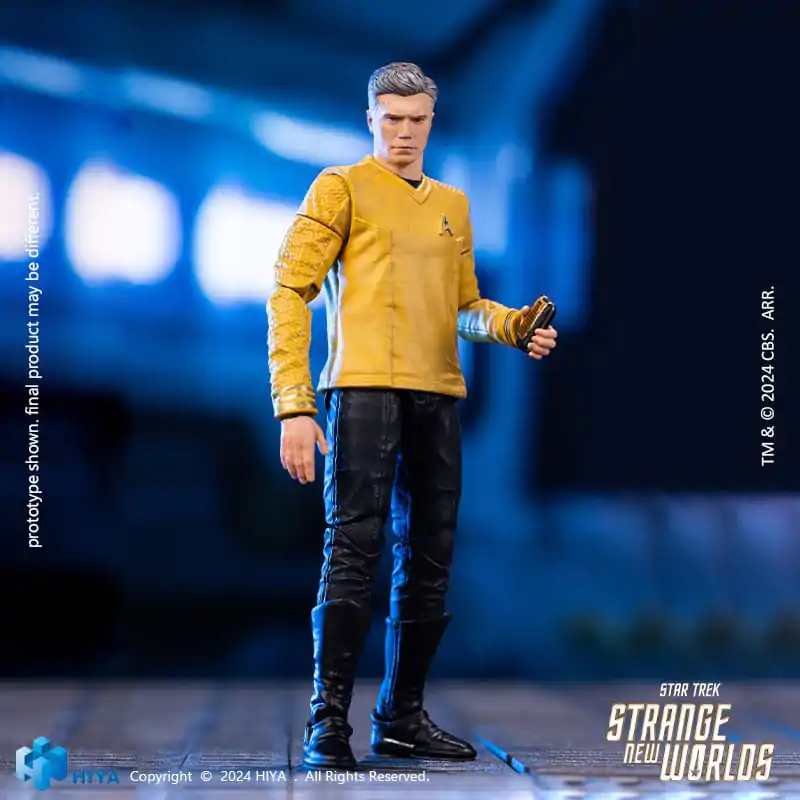 Star Trek Strange New Worlds Exquisite Mini Series Actionfigur 1/18 Pike 11 cm Produktfoto