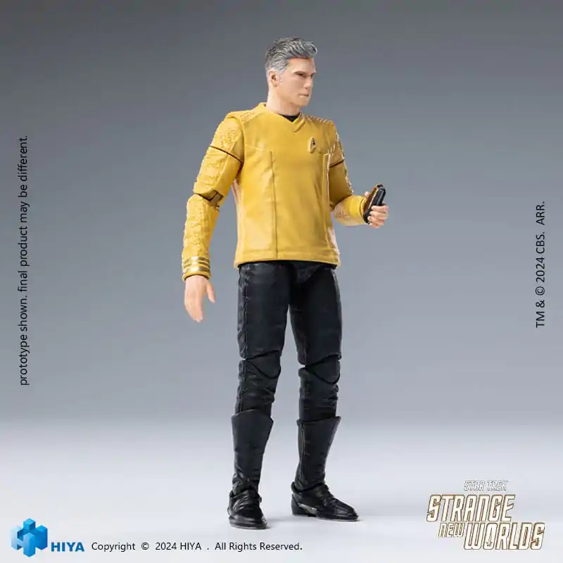 Star Trek Strange New Worlds Exquisite Mini Series Actionfigur 1/18 Pike 11 cm Produktfoto