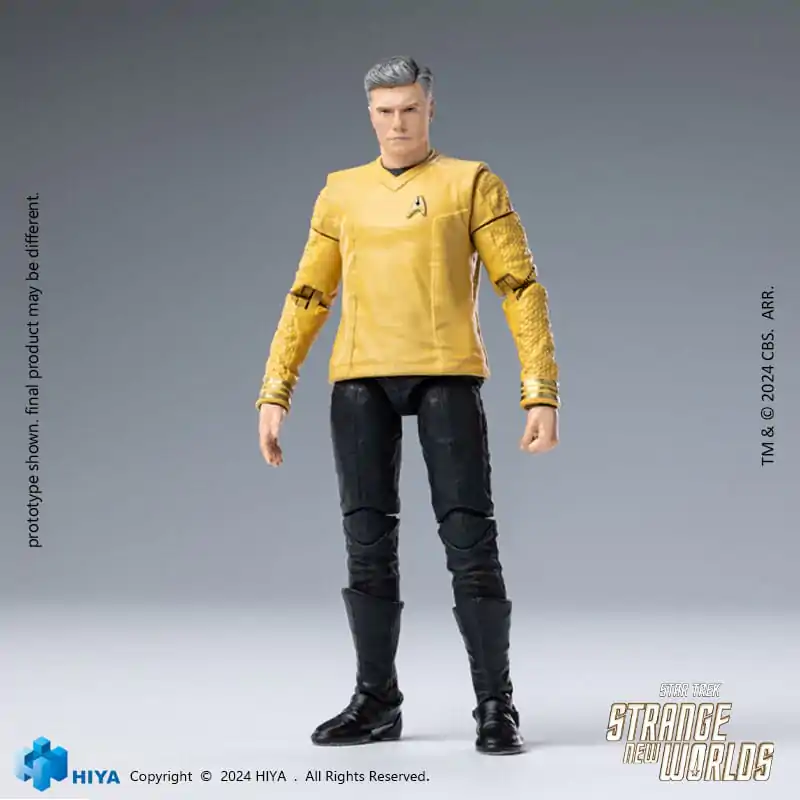 Star Trek Strange New Worlds Exquisite Mini Series Actionfigur 1/18 Pike 11 cm Produktfoto