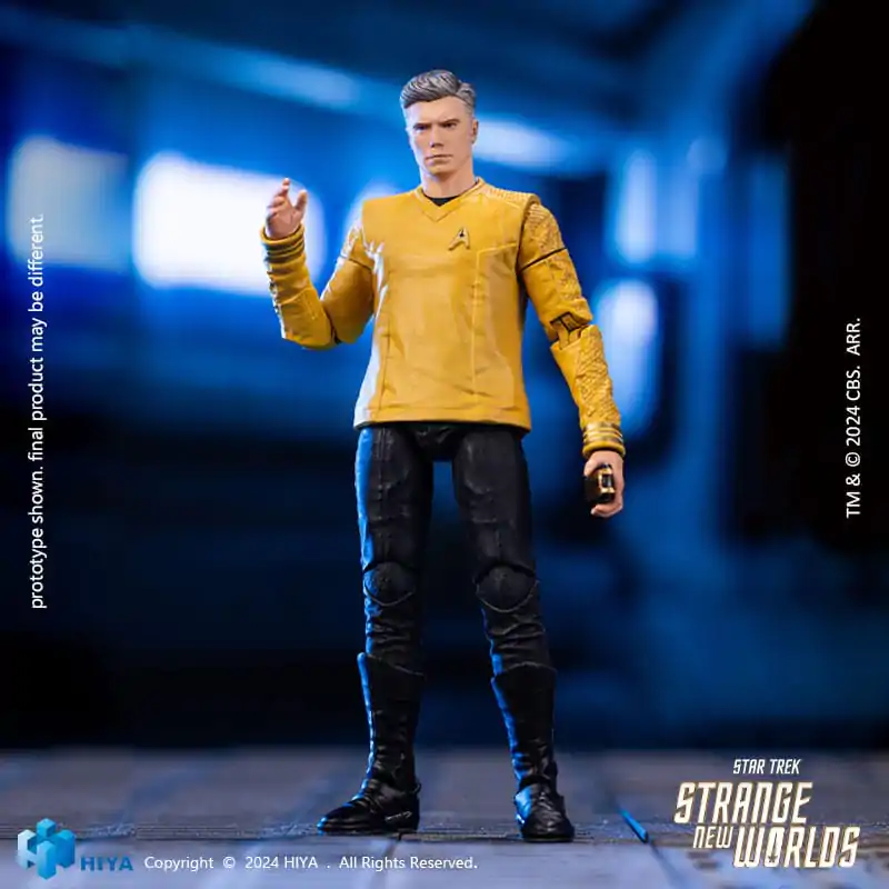 Star Trek Strange New Worlds Exquisite Mini Series Actionfigur 1/18 Pike 11 cm Produktfoto