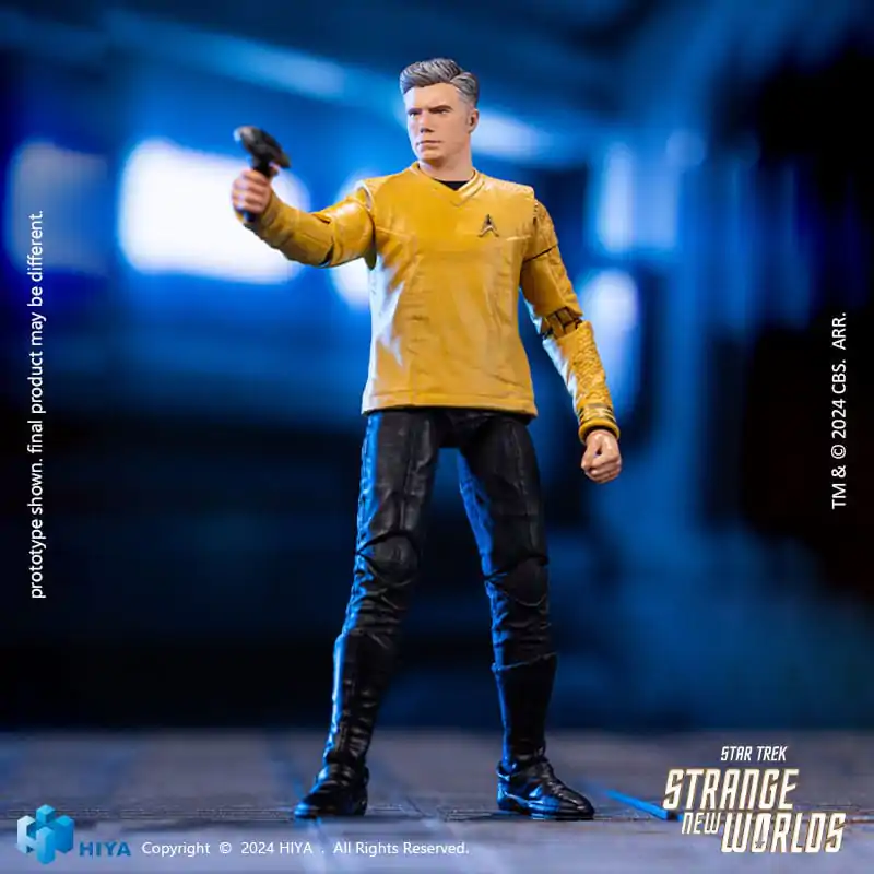 Star Trek Strange New Worlds Exquisite Mini Series Actionfigur 1/18 Pike 11 cm Produktfoto