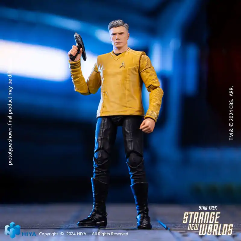 Star Trek Strange New Worlds Exquisite Mini Series Actionfigur 1/18 Pike 11 cm Produktfoto