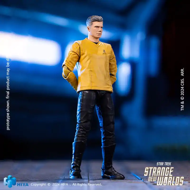 Star Trek Strange New Worlds Exquisite Mini Series Actionfigur 1/18 Pike 11 cm Produktfoto