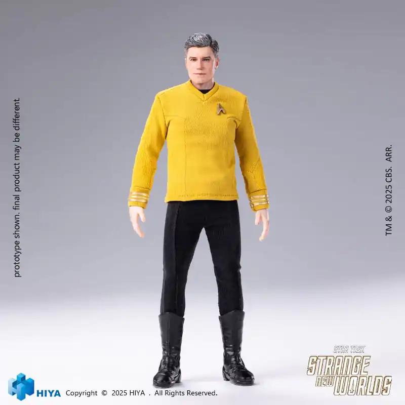 Star Trek Strange New Worlds Exquisite Super Series Actionfigur 1/12 Pike 16 cm Produktfoto