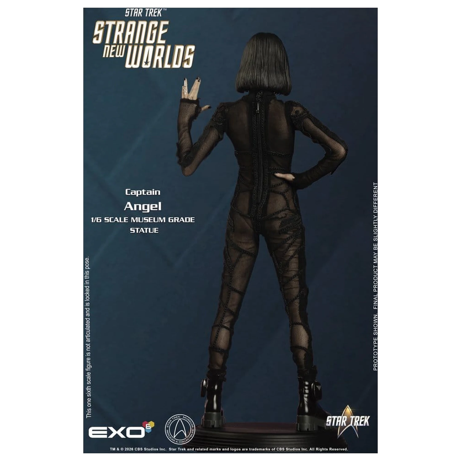 Star Trek: Strange New Worlds Mixed Media Figur 1/6 Captain Angel 28 cm Produktfoto
