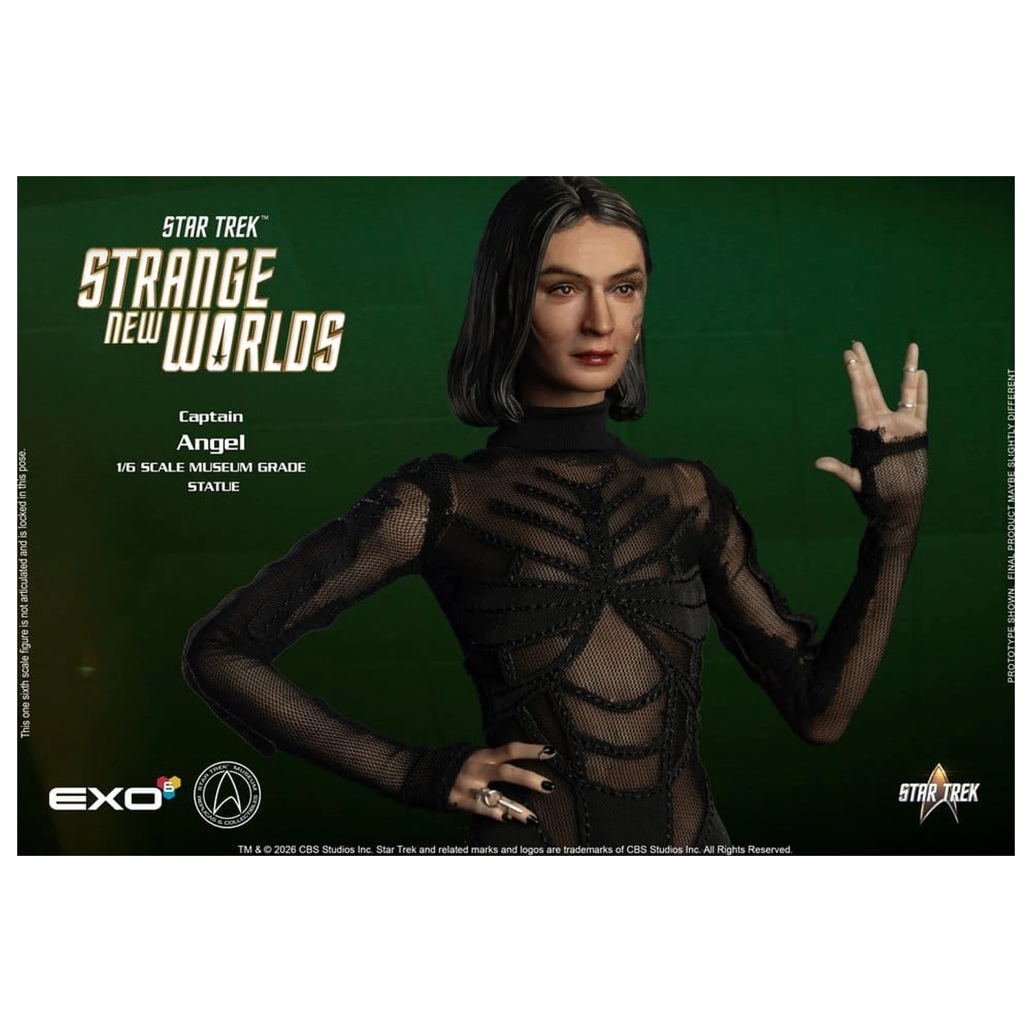 Star Trek: Strange New Worlds Mixed Media Figur 1/6 Captain Angel 28 cm Produktfoto
