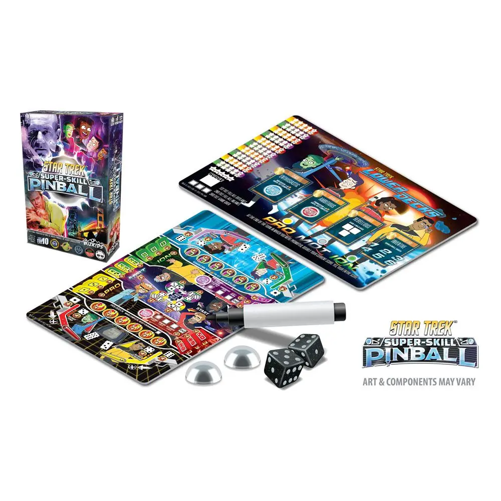 Star Trek Super-Skill Pinball Brettspiel *Englische Version* Produktfoto