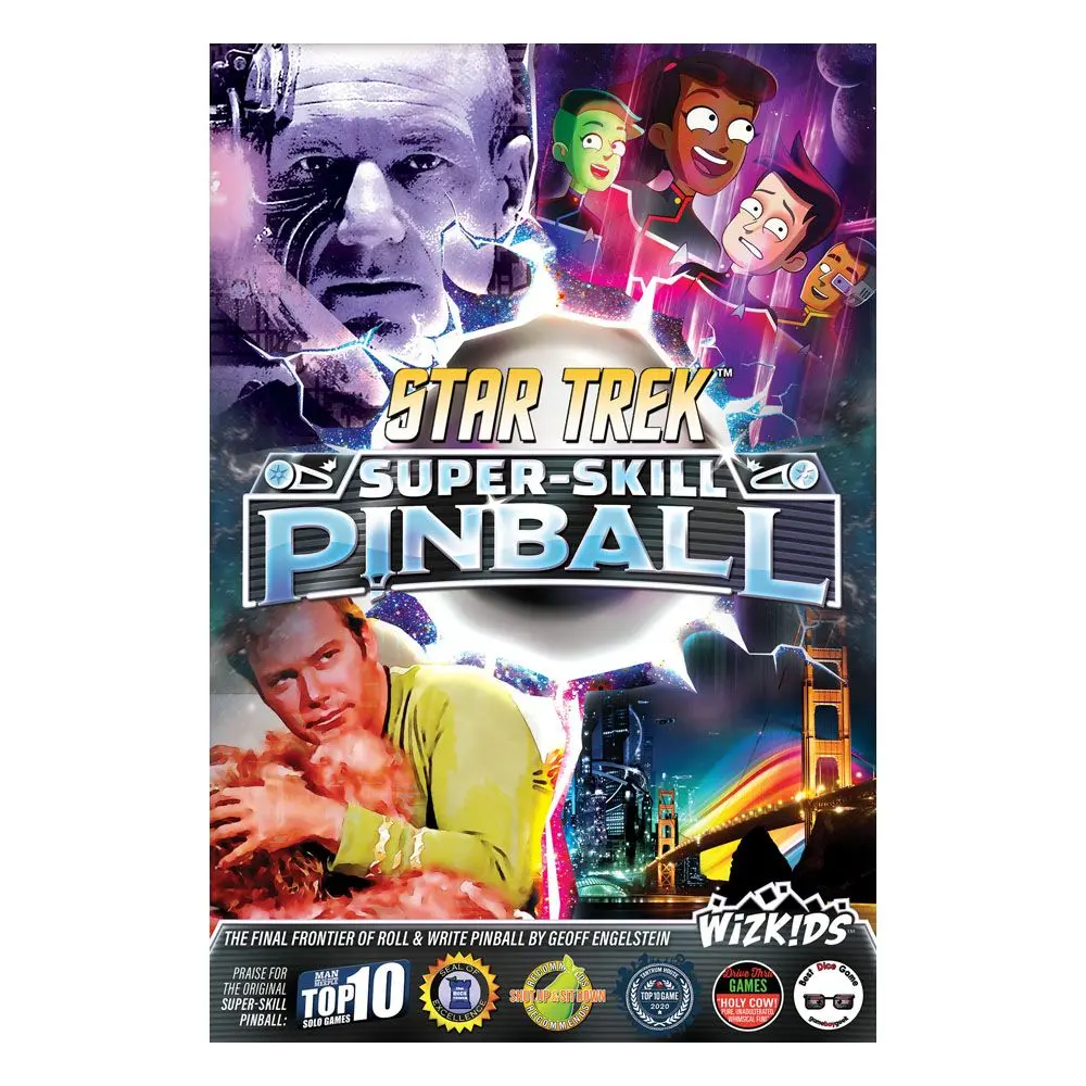 Star Trek Super-Skill Pinball Brettspiel *Englische Version* Produktfoto