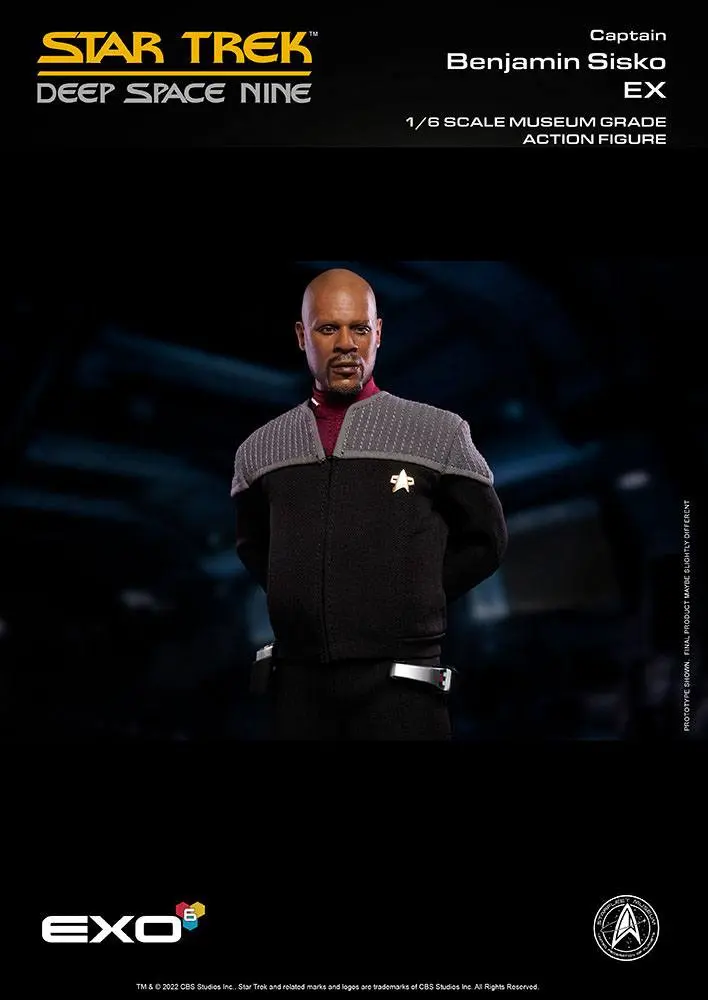 Star Trek: The Next Generation Action Figur 1/6 Captain Benjamin Sisko (Essentials Version) 30 cm Produktfoto