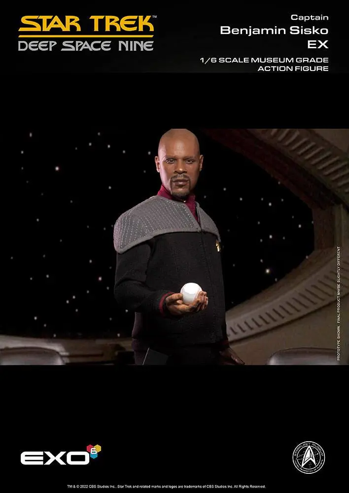 Star Trek: The Next Generation Action Figur 1/6 Captain Benjamin Sisko (Essentials Version) 30 cm Produktfoto