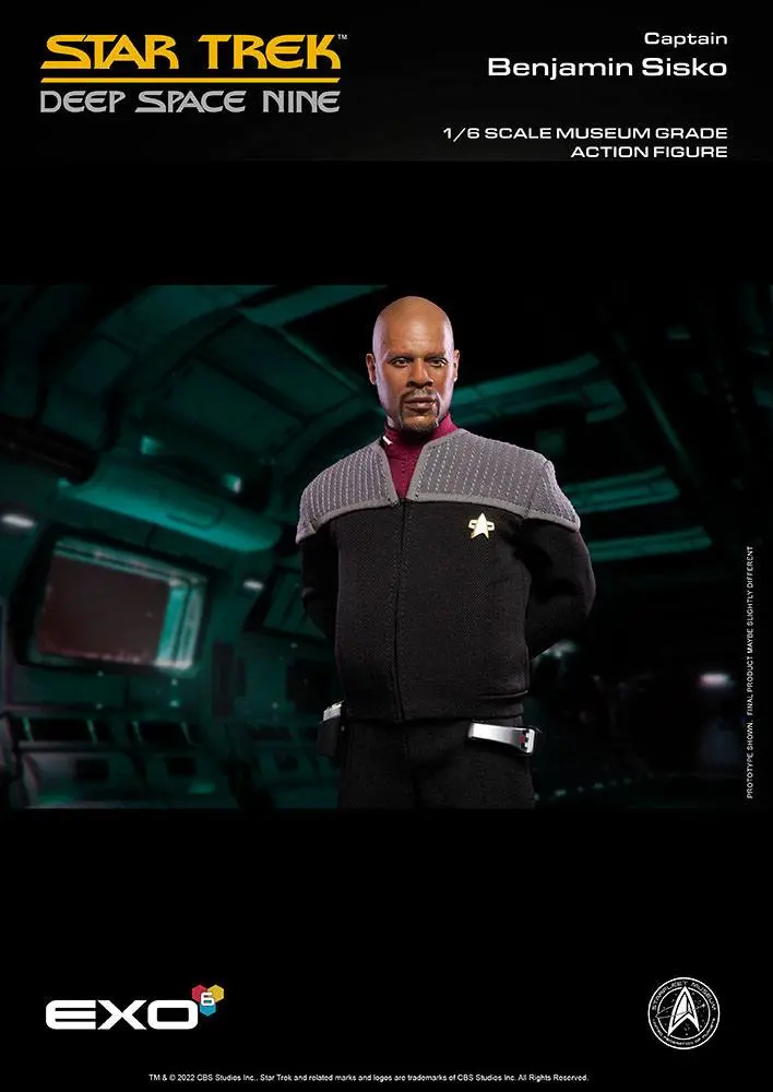 Star Trek: The Next Generation Actionfigur 1/6 Captain Benjamin Sisko (Standard Version) 30 cm Produktfoto