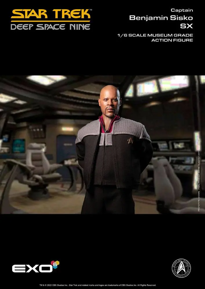 Star Trek: The Next Generation Actionfigur 1/6 Captain Benjamin Sisko (Standard Version) 30 cm Produktfoto