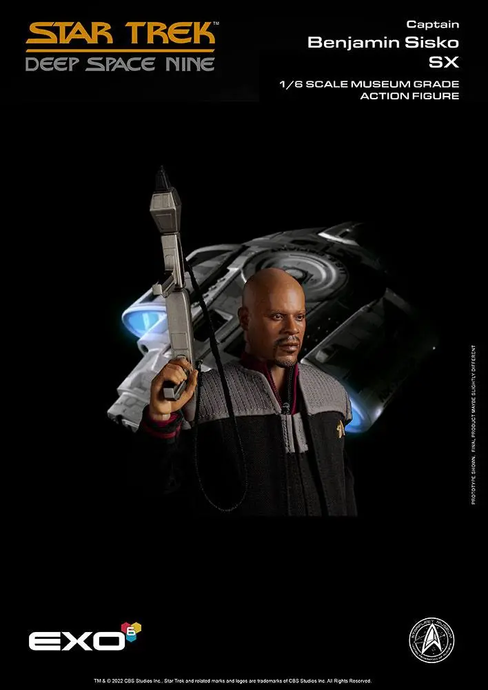 Star Trek: The Next Generation Actionfigur 1/6 Captain Benjamin Sisko (Standard Version) 30 cm Produktfoto