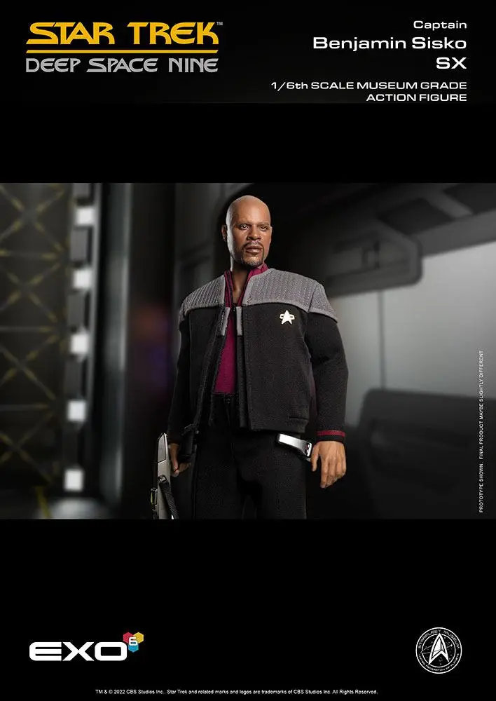 Star Trek: The Next Generation Actionfigur 1/6 Captain Benjamin Sisko (Standard Version) 30 cm Produktfoto