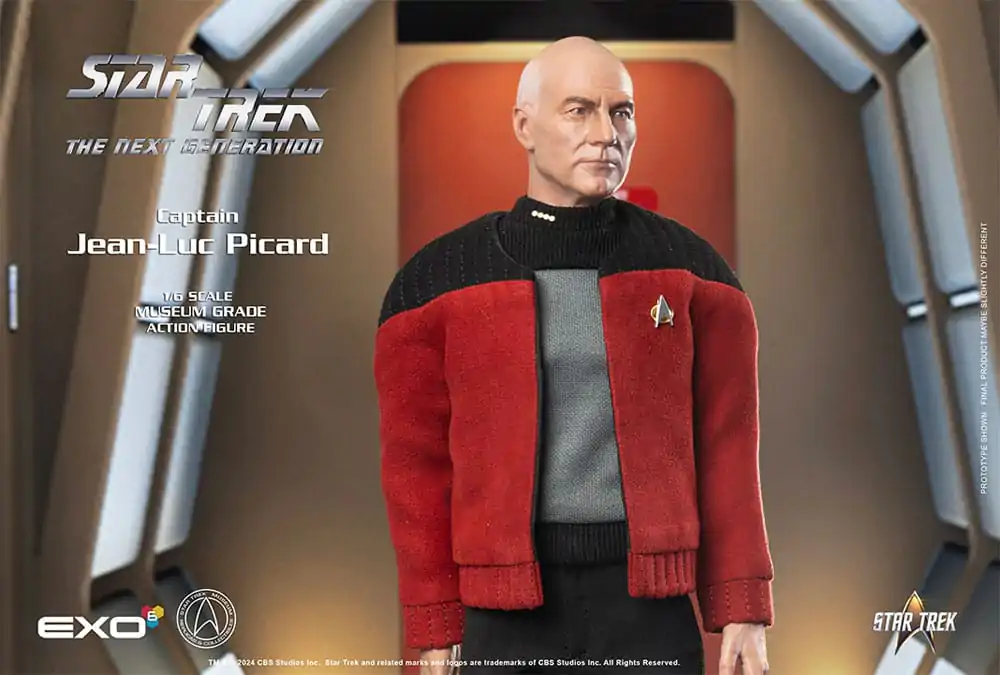 Star Trek: The Next Generation Actionfigur 1/6 Captain Jean-Luc Picard 30 cm termékfotó