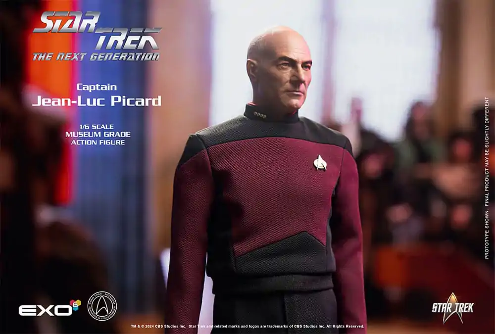 Star Trek: The Next Generation Actionfigur 1/6 Captain Jean-Luc Picard 30 cm termékfotó
