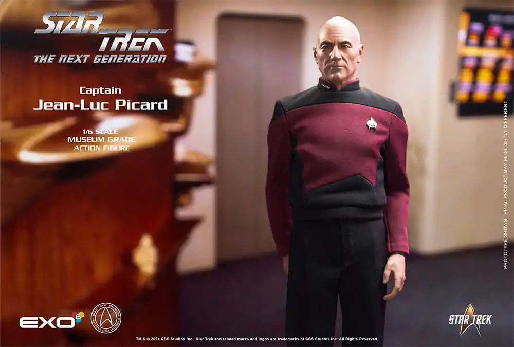 Star Trek: The Next Generation Actionfigur 1/6 Captain Jean-Luc Picard 30 cm termékfotó