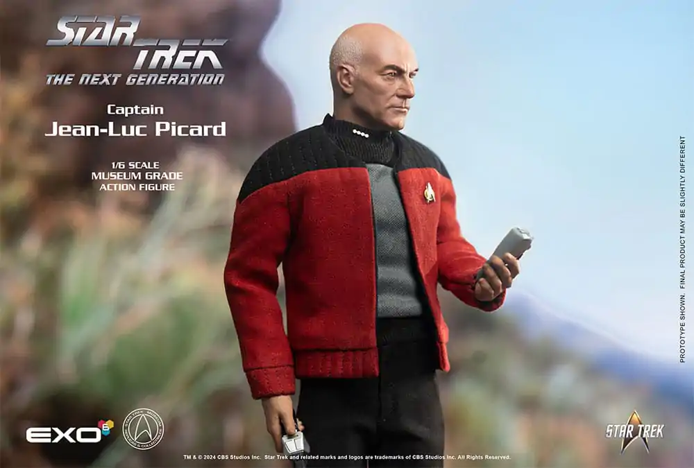 Star Trek: The Next Generation Actionfigur 1/6 Captain Jean-Luc Picard 30 cm termékfotó
