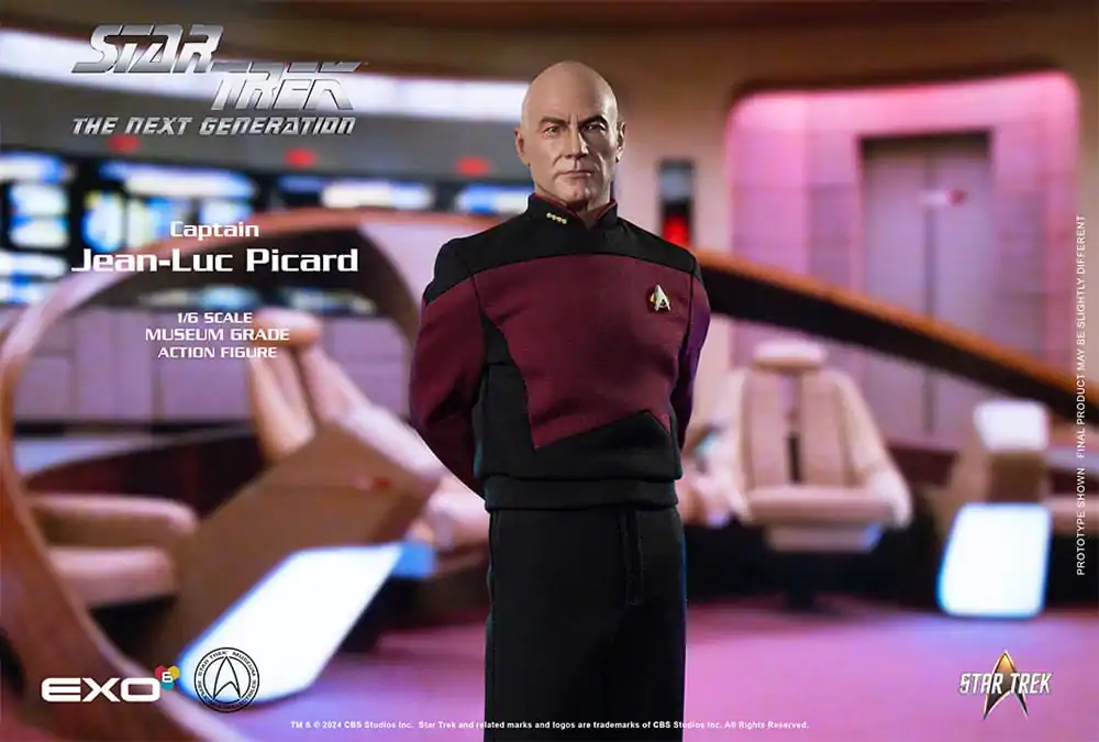 Star Trek: The Next Generation Actionfigur 1/6 Captain Jean-Luc Picard (Essential Duty Uniform) 30 cm termékfotó