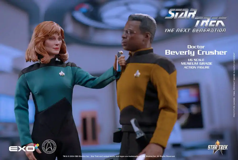 Star Trek: The Next Generation Actionfigur 1/6 Dr. Beverly Crusher (Standard Edition) 27 cm Produktfoto