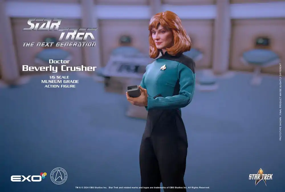 Star Trek: The Next Generation Actionfigur 1/6 Dr. Beverly Crusher (Standard Edition) 27 cm Produktfoto