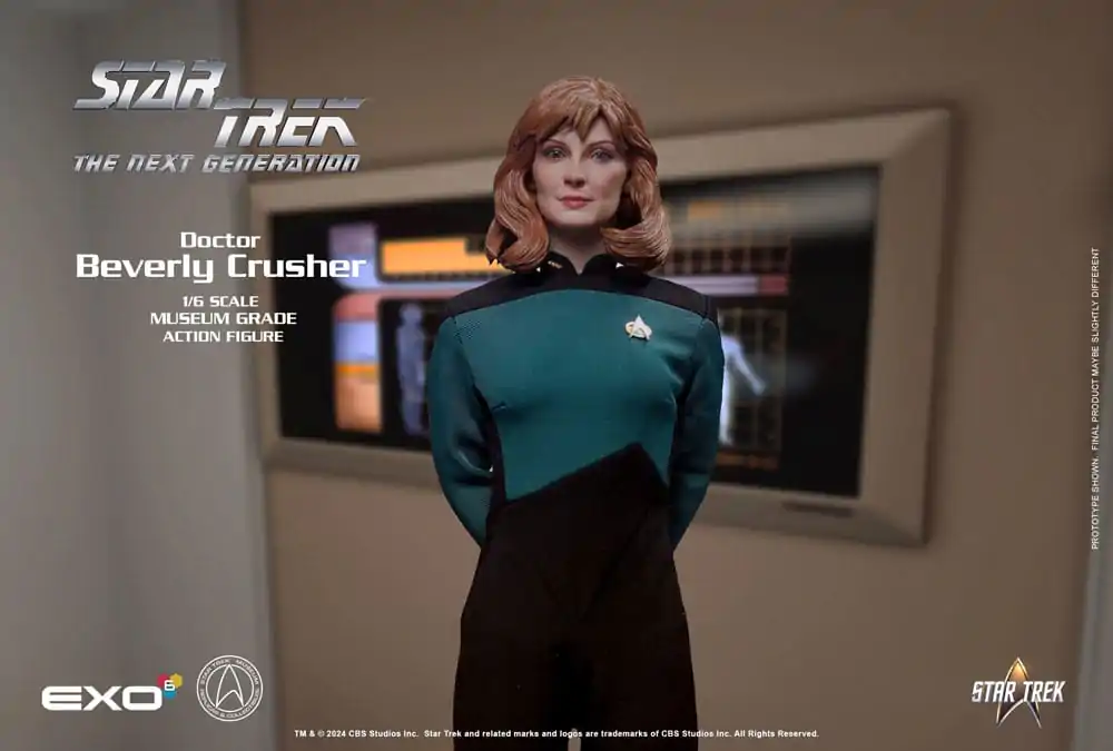 Star Trek: The Next Generation Actionfigur 1/6 Dr. Beverly Crusher (Standard Edition) 27 cm Produktfoto