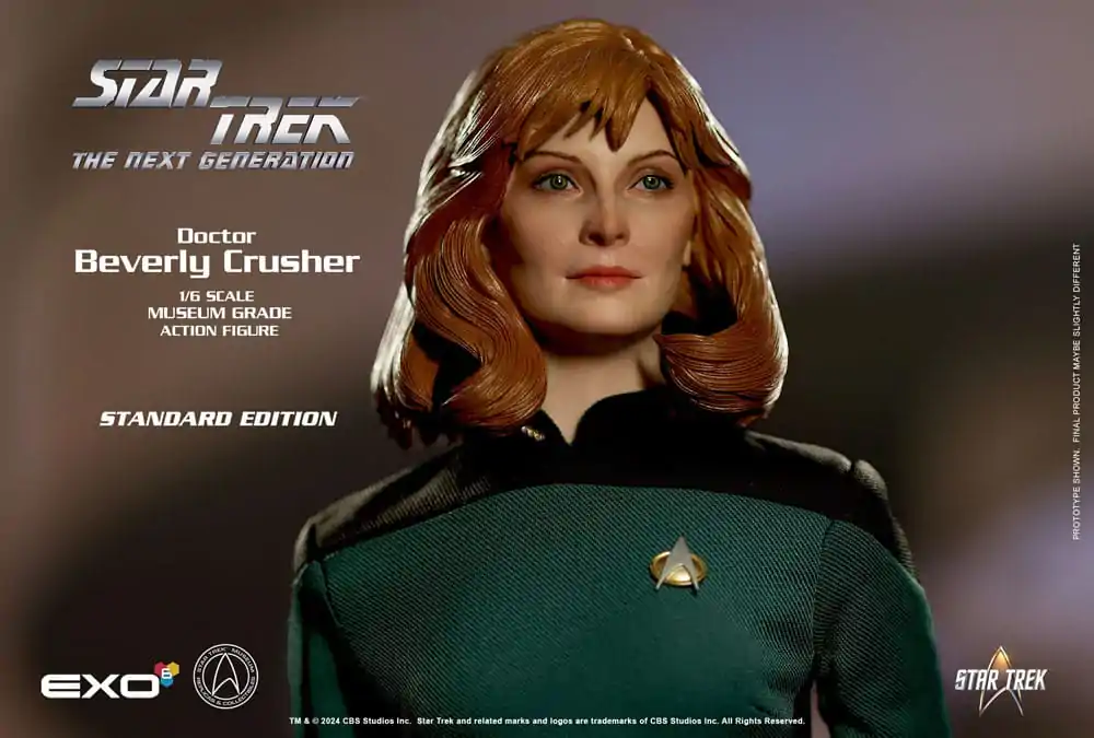 Star Trek: The Next Generation Actionfigur 1/6 Dr. Beverly Crusher (Standard Edition) 27 cm Produktfoto
