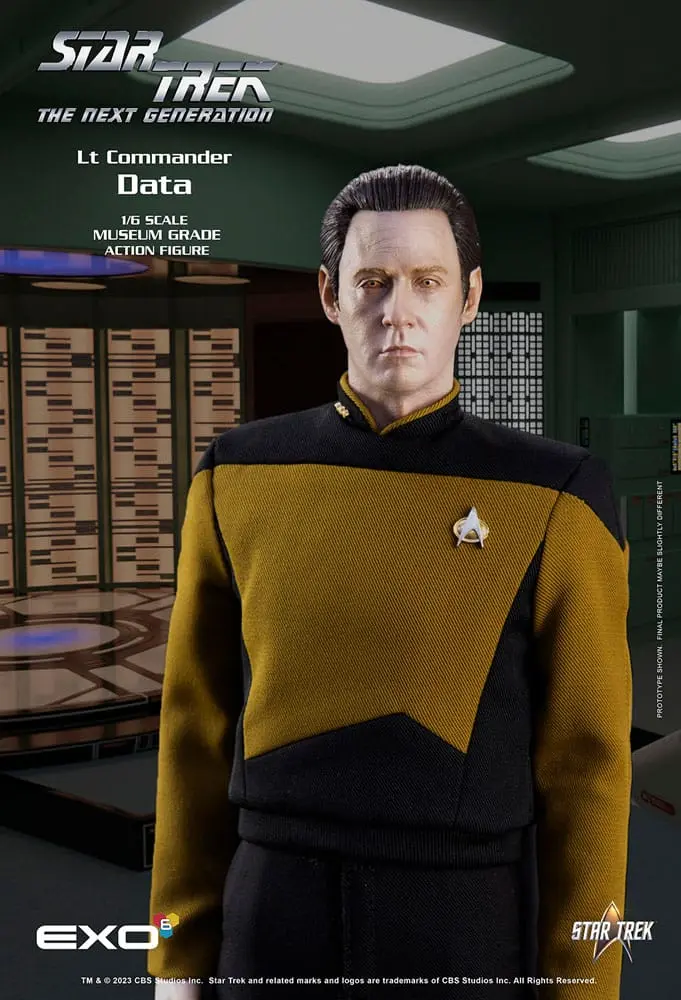 Star Trek: The Next Generation Actionfigur 1/6 Lt. Commander Data (Essentials Version) 30 cm Produktfoto