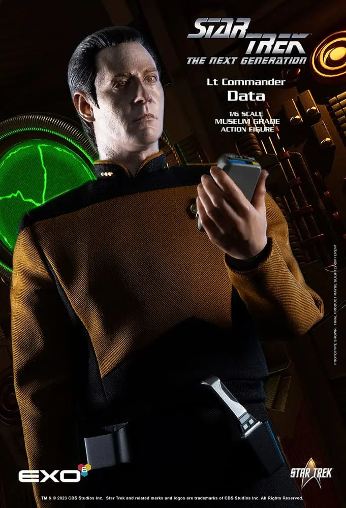 Star Trek: The Next Generation Actionfigur 1/6 Lt. Commander Data (Essentials Version) 30 cm Produktfoto