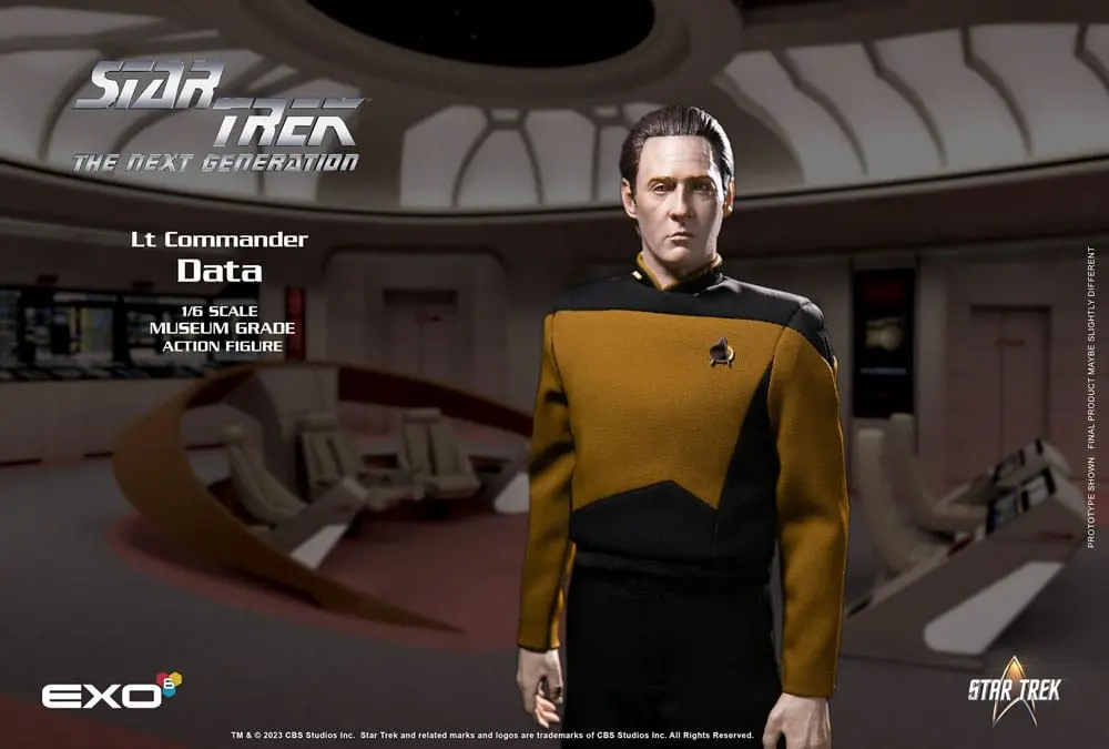 Star Trek: The Next Generation Actionfigur 1/6 Lt. Commander Data (Essentials Version) 30 cm Produktfoto