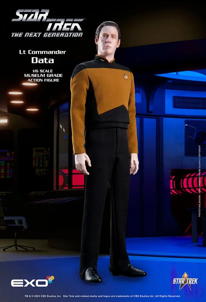 Star Trek: The Next Generation Actionfigur 1/6 Lt. Commander Data (Standard Version) 30 cm Produktfoto