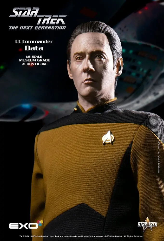 Star Trek: The Next Generation Actionfigur 1/6 Lt. Commander Data (Standard Version) 30 cm Produktfoto