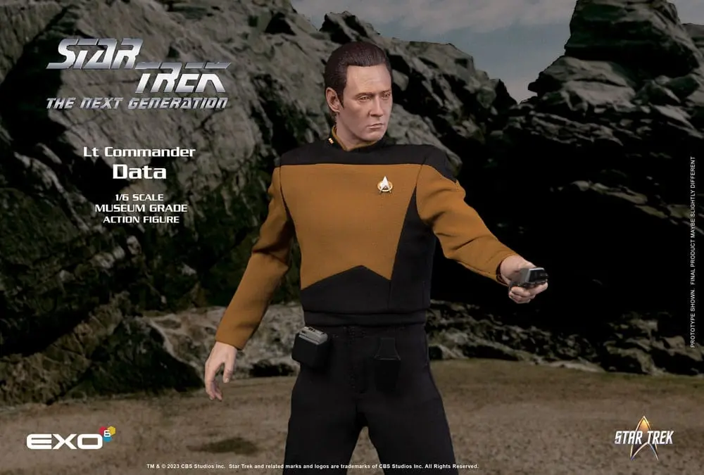 Star Trek: The Next Generation Actionfigur 1/6 Lt. Commander Data (Standard Version) 30 cm Produktfoto